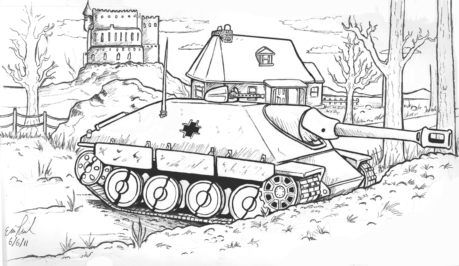 Hetzer Ambush