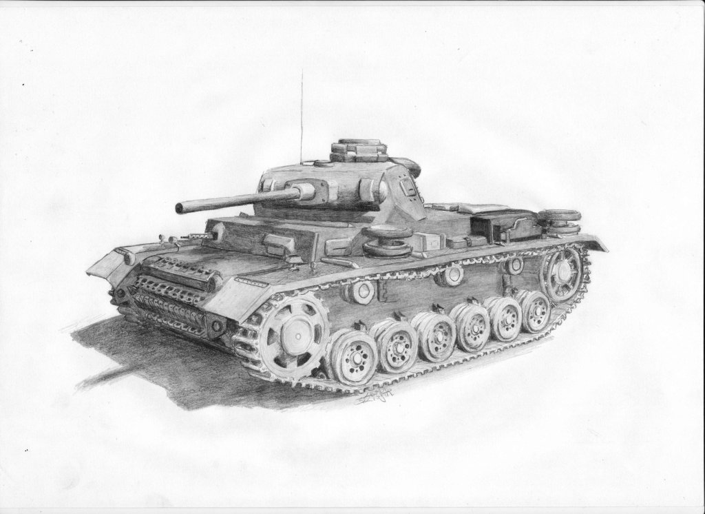 "Pz III" by 5245jah