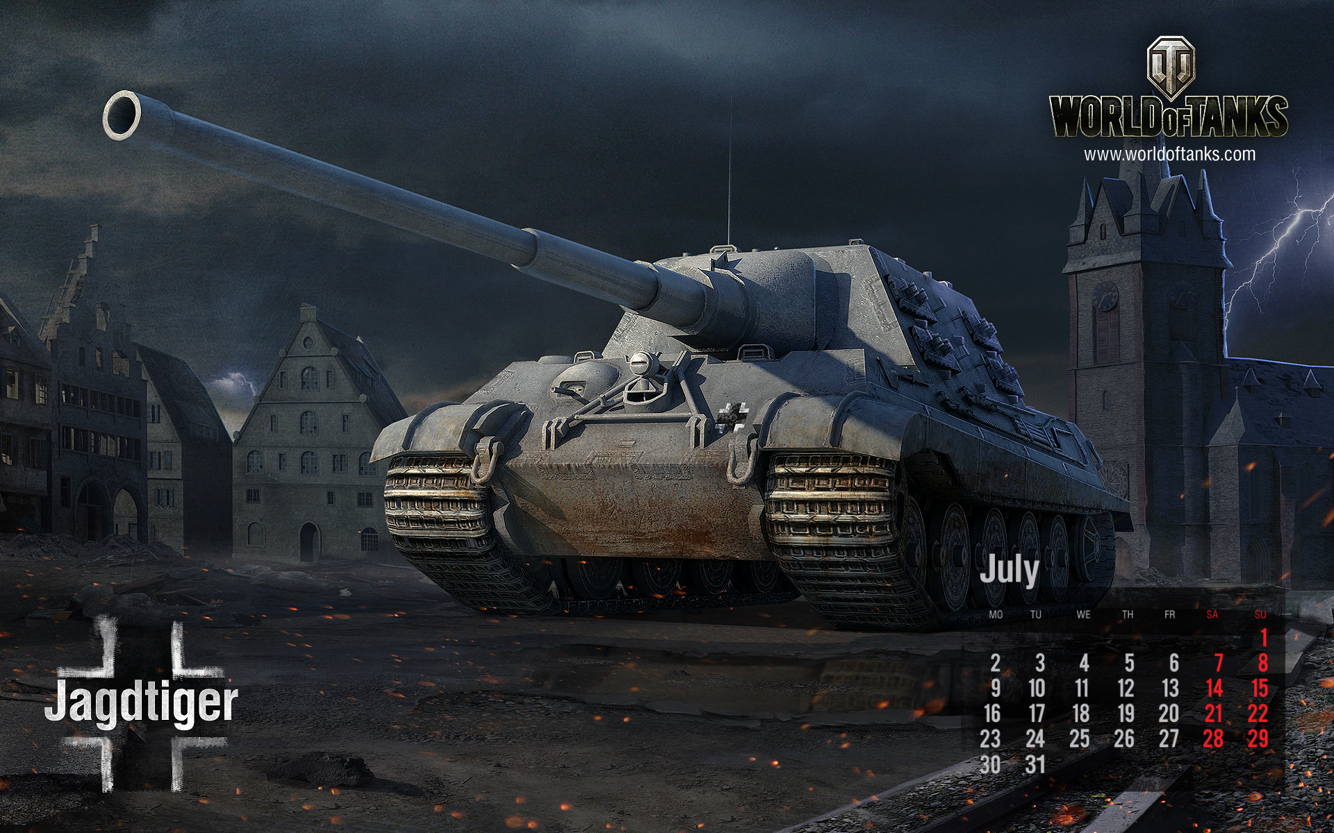 Jagdtiger Calendar